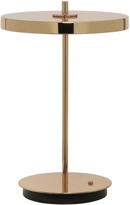 Umage Asteria tafellamp LED oplaadbaar Ø20 Polished Brass
