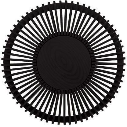 Umage Clava Up Wood wandlamp medium Ø35 zwart eiken