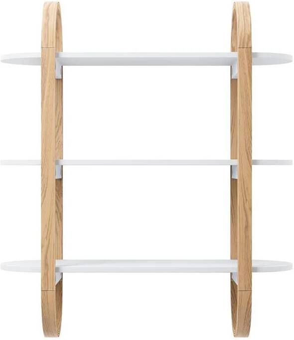 Umbra Wandrek 'Bellwood' 75 x 65cm kleur Wit Naturel - Foto 2