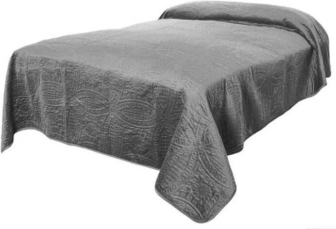 Unique Living Bedsprei Veronica 240x280cm grey