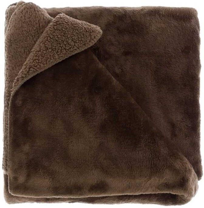 Unique Living | Plaid Torvah 150x200cm bison brown