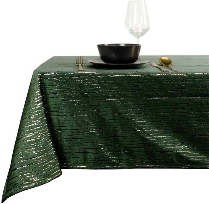 Unique Living | Tafelkleed Bobby 150x250cm dark green