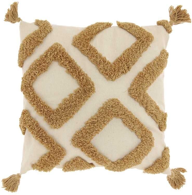 Unique Living Kussen Cruz 45x45cm Latte