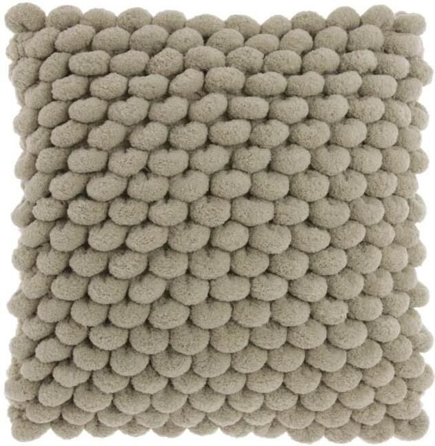 Unique Living Sierkussen Alina Chateau Grey -45x45cm