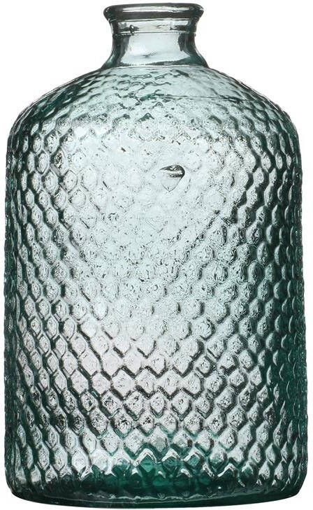 Urban Living Natural Living Vaas Scubs Bottle geschubt glas D18xH31cm