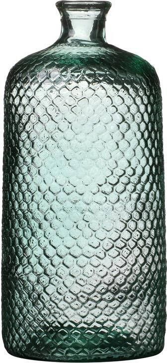 Urban Living Natural Living Vaas Scubs Bottle geschubt glas D18xH42cm