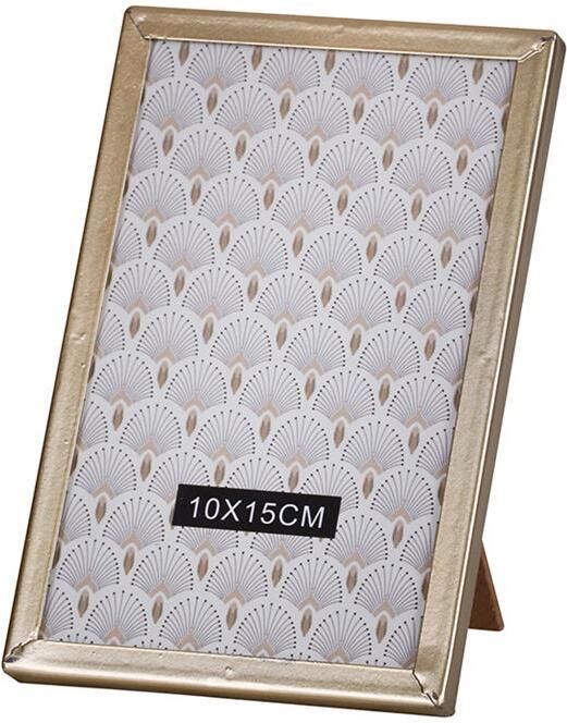 Urban Living Fotolijstje voor foto 10x15 cm metaal goud