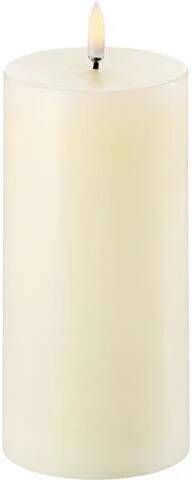 Uyuni Led Rustieke kaars Ivoor- Recht 15CM