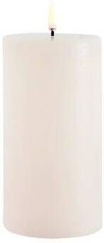 Uyuni Led Rustieke Kaars Vanille 7 8x15cm