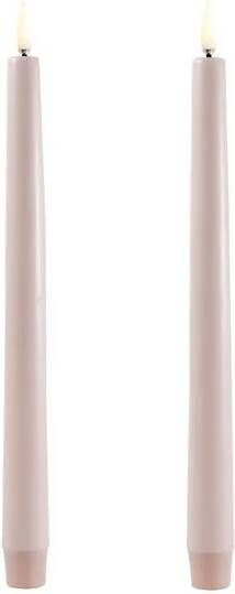 Uyuni Led Tafelkaars Beige 25CM Set van 2
