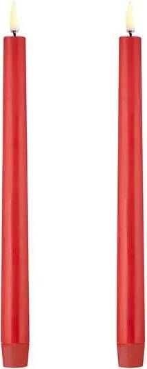 Uyuni Led Tafelkaars Rood 25CM Set van 2