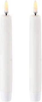 Uyuni Led Tafelkaars Wit- 15CM Set van 2