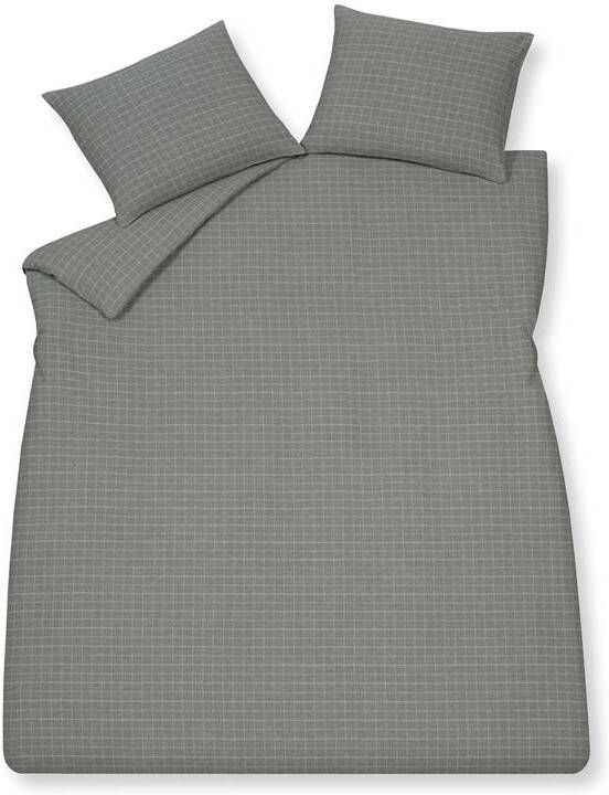 Vandyck Dekbedovertrek GOTENBURG Grey 140x220 cm (flanel)