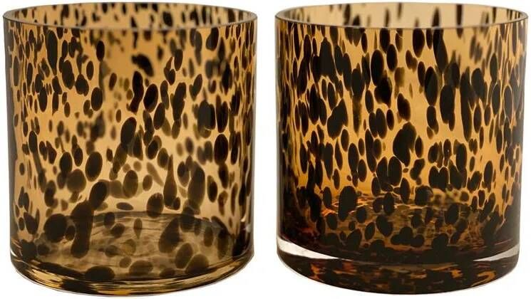 Vase The World Celtic Cheetah Waxinelichthouder 2 st.