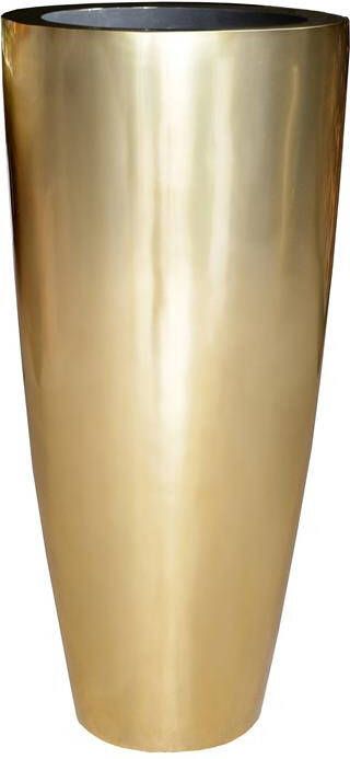 Vase The World Kentucky Bloempot Ø 47 cm Goud - Foto 1