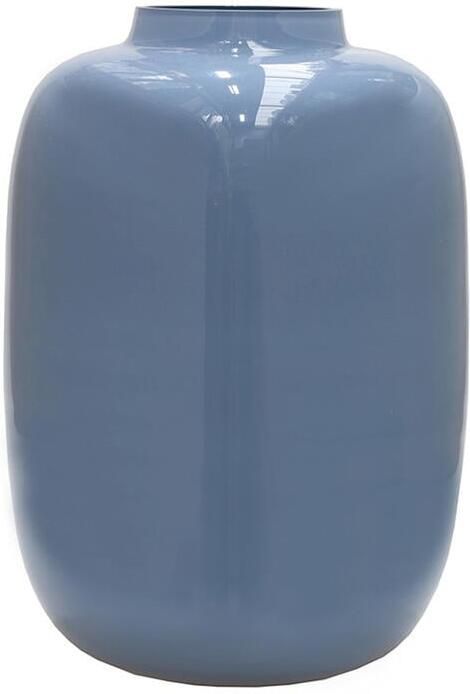 Vase The World Artic M light blue-grey Ø25 x H35 cm