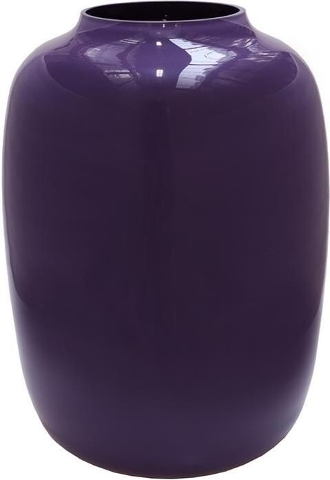 Vase The World Artic M purple Ø25 x H35 cm