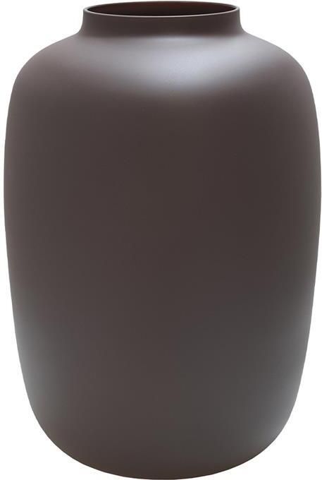 Vase The World Artic M matte earth Ø25 x H35 cm