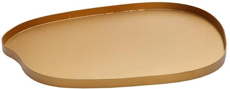 Vase The World Bariri M gold L50 x B40 x H2 cm