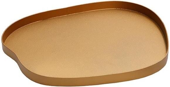 Vase The World Bariri S gold L35 x B30 x H2 cm