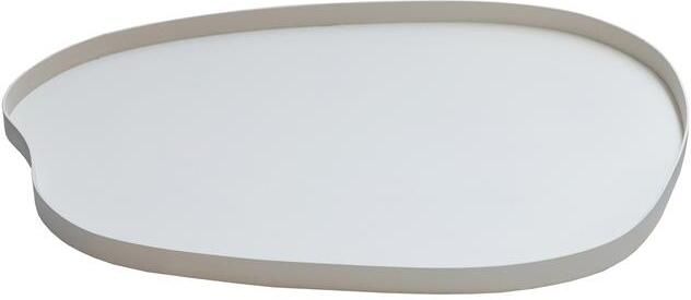 Vase The World Bariri S ivory L35 x B30 x H2 cm