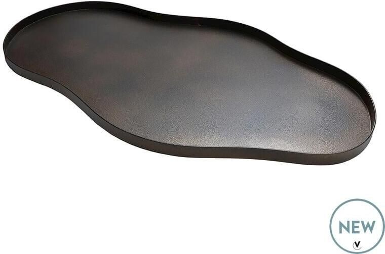 Vase The World Bauru M bronze L66 x B37 5 x H2 cm