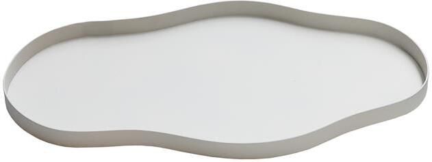 Vase The World Bauru S ivory L44 x B25 x H2 cm