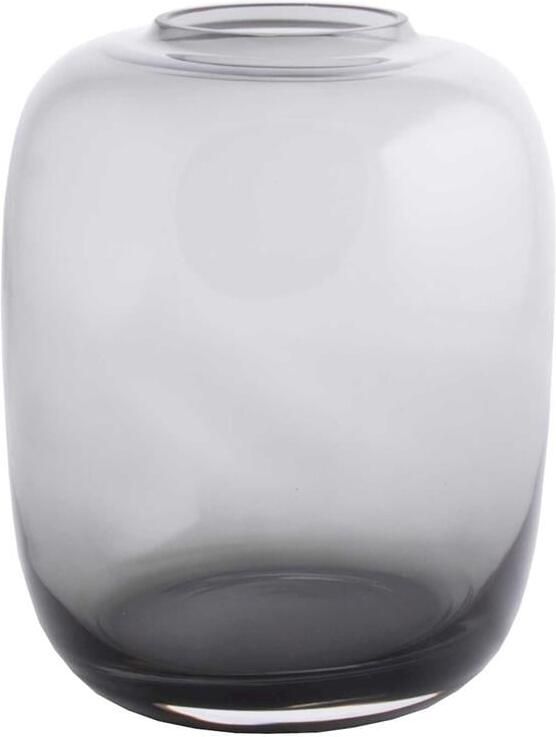 Vase The World Kara XS grey Ø17 x H24 cm