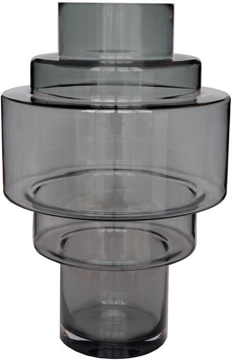 Vase The World Kasai L grey Ø33 x H50 cm