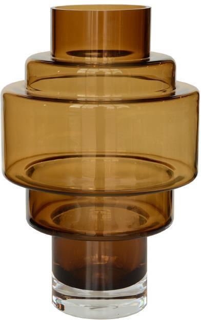 Vase The World Kasai M cognac Ø23 x H35 cm