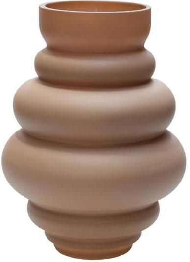 Vase The World Maputo S matte sand Ø18 x H24 cm