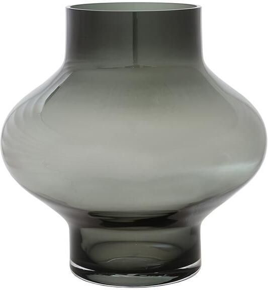Vase The World Ruvuma M grey Ø28 x H28 cm