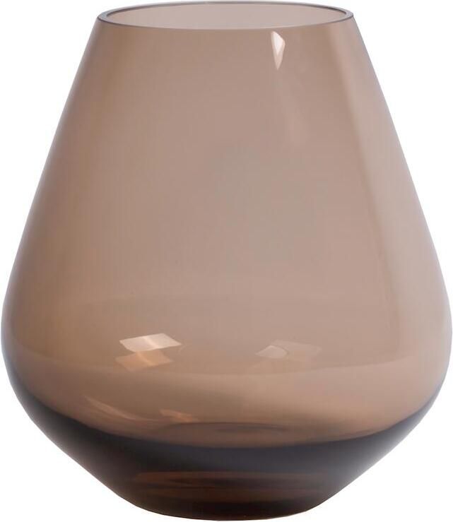 Vase The World Tasman M taupe Ø26 x H28 cm
