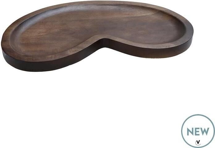 Vase The World Villeta S walnut L45 x B24 x H2 cm