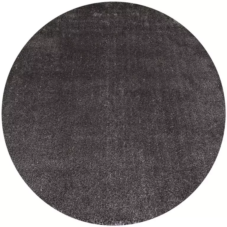 Veer Carpets Karpet Lago Antraciet 26 Rond ø200 cm