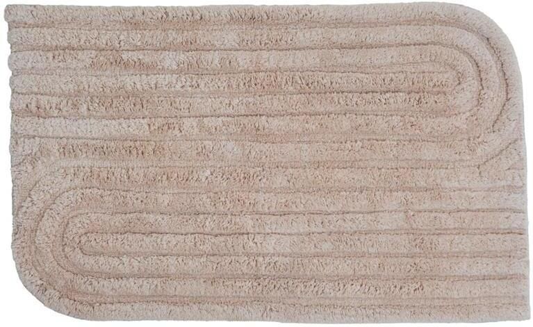 Veer Carpets Badmat Benja Beige 50 x 80 cm