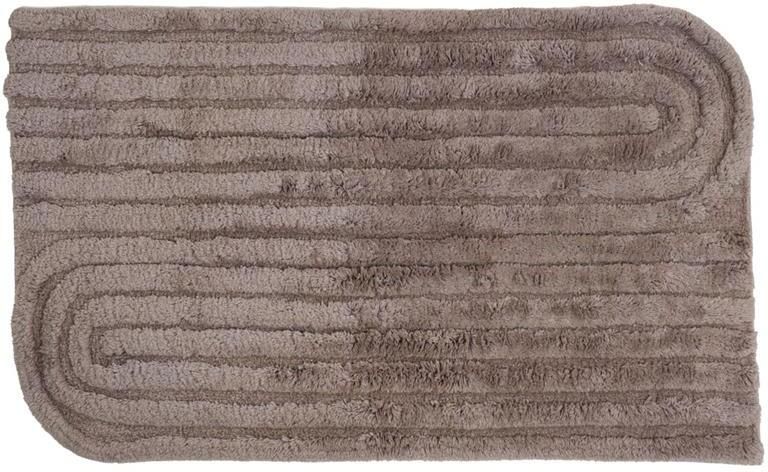 Veer Carpets Badmat Benja Taupe 60 x 100 cm