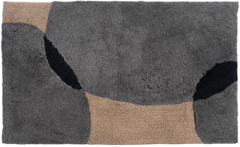Veer Carpets Badmat Bink Grey 60 x 100 cm