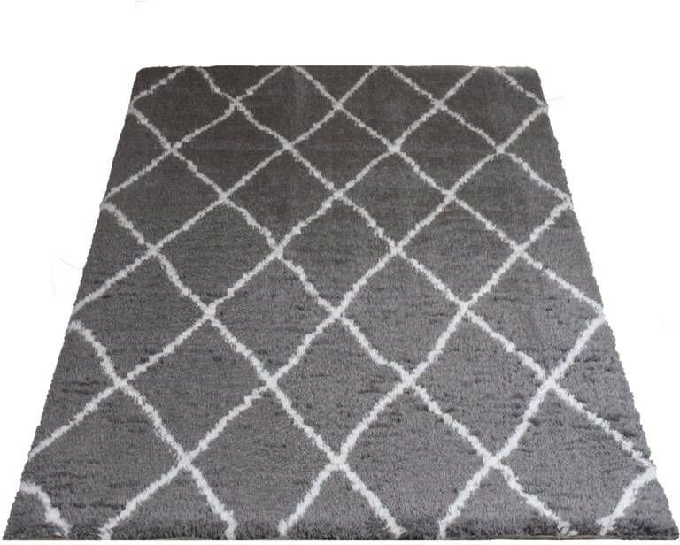 Veer Carpets Vloerkleed Jeffie Grey 240 x 340 cm