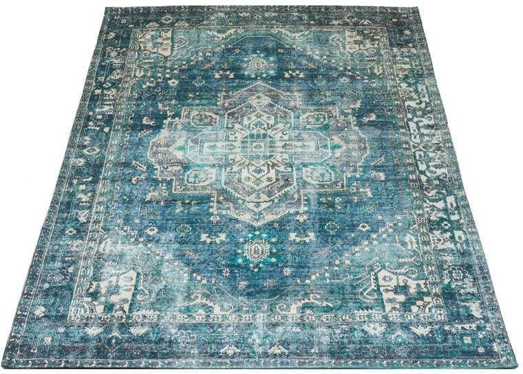 Veer Carpets Vloerkleed Nora Petrol 160 x 230 cm