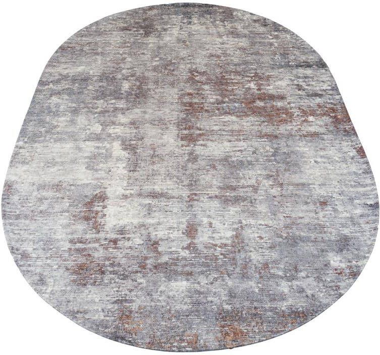 Veer Carpets Vloerkleed Yara Gold Ovaal 200 x 290 cm