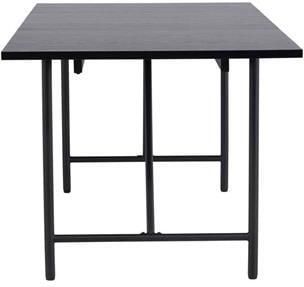 Venture Design Astrid eetkamertafel 90x200cm zwart - Foto 3