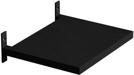 Hioshop Avignon nachtkastje 1 plank voor wandpaneel zwart - Foto 2