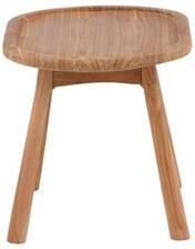 Nohr Ovale Bijzettafel Chemise Teakhout 60 x 40cm Naturel Ovaal