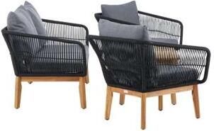 Venture Home Chania Bankstel Zwart