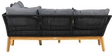 Venture Home Chania Hoekbankset Zwart