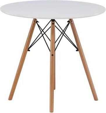 Venture Design Danburi eetkamertafel Ø60cm wit - Foto 2
