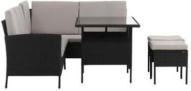 Venture Home Knock Hoekbankset Zwart