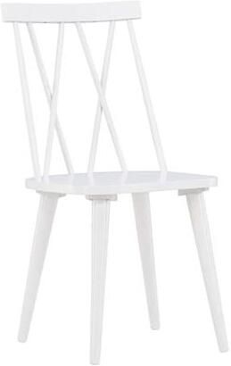 Venture Home Mariette Stoel 50 x 88 x 43 Wit 2-pack - Foto 2