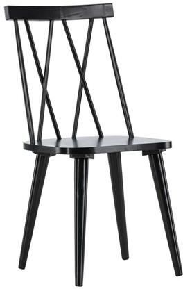 Venture Home Mariette Stoel 50 x 88 x 43 Zwart 2-pack - Foto 2